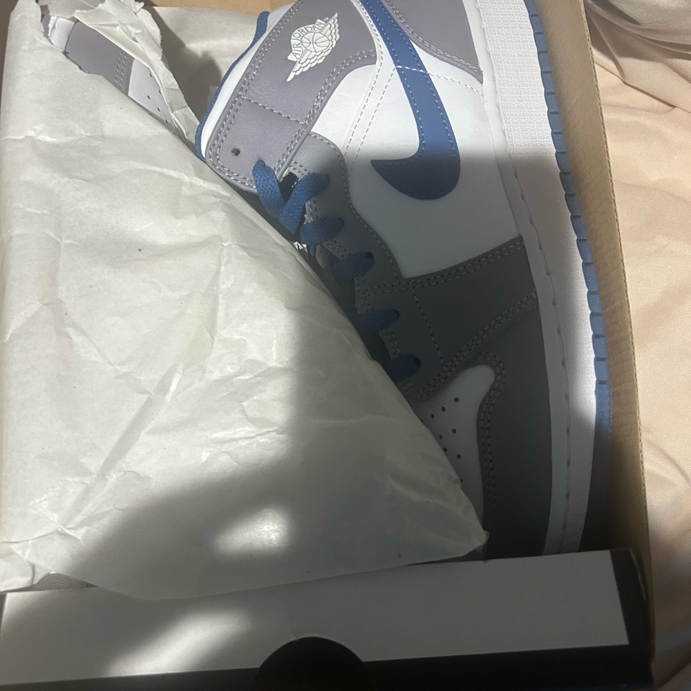 Jordan Kids Sneakers in Blue and Gray